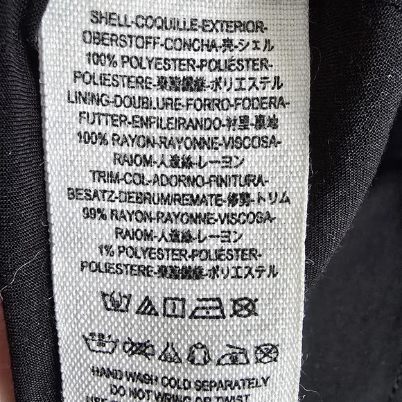 Free People Black Lace Fringe Flapper Charleston Dress NWT Sz 0 LBD Prom - Picture 10 of 11